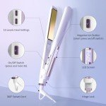 Titanium 2-in-1 Hair Straightener and Curler