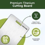 Titanium Cutting Boards Set – Double-Sided Kitchen Solution
