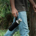 750ml Titanium Sports Bottle for Outdoor Adventures
