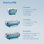 BaBylissPRO Nano Titanium Hot Rollers, 20 Count