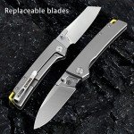OLITANS T024 Lightweight Titanium Folding Knife