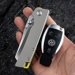 OLITANS T024 Lightweight Titanium Folding Knife