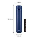 WOKY TICERA 20oz Ultralight Titanium Commuter Bottle