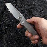OLITANS T024 Lightweight Titanium Folding Knife