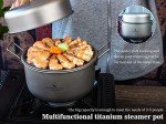 Titanium 1900mL Pot & 900mL Fry Pan Set