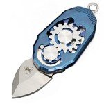 Titanium Folding Pocket Knife with Bottle Opener