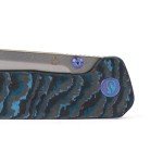 QSP Penguin Titanium EDC Pocket Knife - Arctic Storm