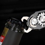 Titanium Folding Pocket Knife with Bottle Opener