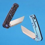 QSP Penguin Titanium EDC Pocket Knife - Arctic Storm