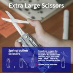 27-in-1 Titanium Multitool with VG10 Blade