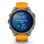 Garmin Fenix 8 Titanium Multisport GPS Smartwatch Bundle