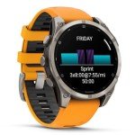 Garmin Fenix 8 Titanium Multisport GPS Smartwatch Bundle