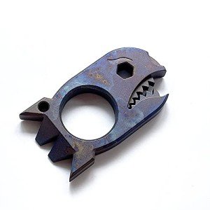 Titanium EDC Pry Bar and Bottle Opener Multi Tool