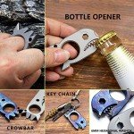 Titanium EDC Pry Bar and Bottle Opener Multi Tool