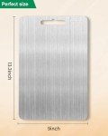 Titanium Double-Sided Cutting Board - 16 x 11