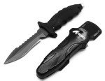 Audeamus Lightweight Titanium Dive Knife with Sheath