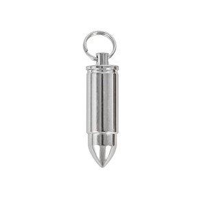 Titanium Pill Case Necklace - Waterproof EDC Capsule