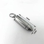 Titanium Pill Case Necklace - Waterproof EDC Capsule