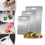 Pure Titanium Double-Sided Cutting Board 14x10 inches