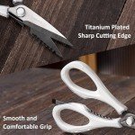 Titanium Plated Heavy Duty Kitchen Scissors