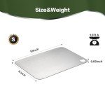Pure Titanium Cutting Board - Durable & Hygienic