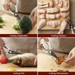 Titanium Plated Heavy Duty Kitchen Scissors