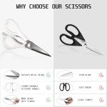 Titanium Plated Heavy Duty Kitchen Scissors