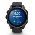 Garmin Fenix 8 Titanium GPS Smartwatch Bundle