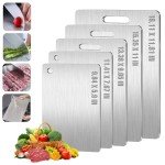 Double-Sided Titanium Cutting Board for Kitchen