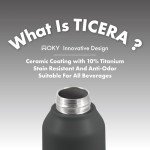 17oz Titanium Ceramic Tumbler with Silicone Strap