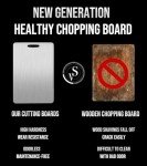 Double-Sided Titanium Cutting Board for Kitchen