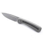 Morad Titanium Front Flipper Folding Knife 3.5