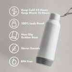 17oz Titanium Ceramic Tumbler with Silicone Strap