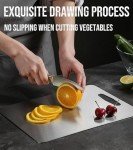 Double-Sided Titanium Cutting Board for Kitchen