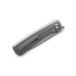 Morad Titanium Front Flipper Folding Knife 3.5