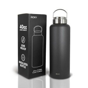 40oz Titanium Ceramic Insulated Tumbler - Arc Handle