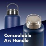 40oz Titanium Ceramic Insulated Tumbler - Arc Handle