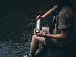 Snow Peak Ultra-Light Titanium Aurora Hiking Bottle