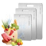 Titanium Cutting Board Set – Three Sizes Included