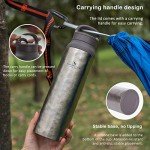 Titanium Insulated Water Bottle 800ml - A-Ti3016D