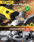 EzzDoo Portable Cordless Electric Chainsaw Sharpener