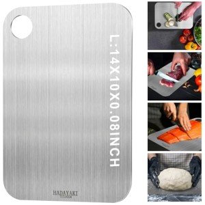 Hadayaki Dual-Sided Pure Titanium Cutting Board