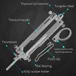 Titanium Alloy Pocket Knife with Glass Breaker