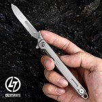 Titanium Alloy Pocket Knife with Glass Breaker