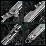 Titanium Alloy Pocket Knife with Glass Breaker