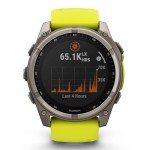 Garmin Fenix 8 Solar Titanium GPS Smartwatch Bundle