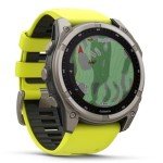 Garmin Fenix 8 Solar Titanium GPS Smartwatch Bundle