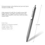 Hamans Titanium Push Ballpoint Pen for EDC