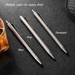 Hamans Titanium Push Ballpoint Pen for EDC