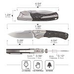 REMETTE Titanium EDC Pocket Knife WD107 Series